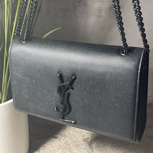 Saint Laurent Small Kate Leather Shoulder Bag